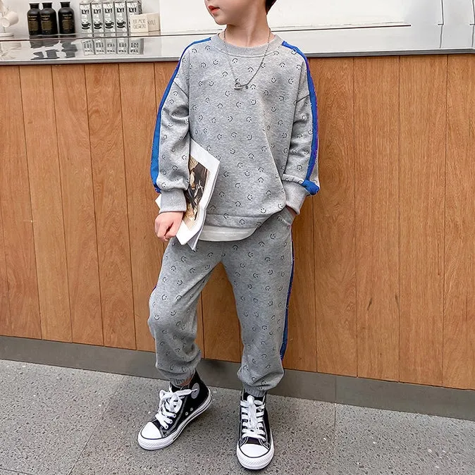 2 Pcs Boys Pants Suit 498166  -  (10-11Y)