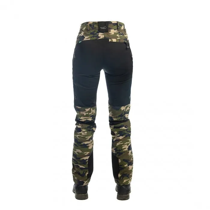 Active Stretch Pants Lady Camo Olive (Short)