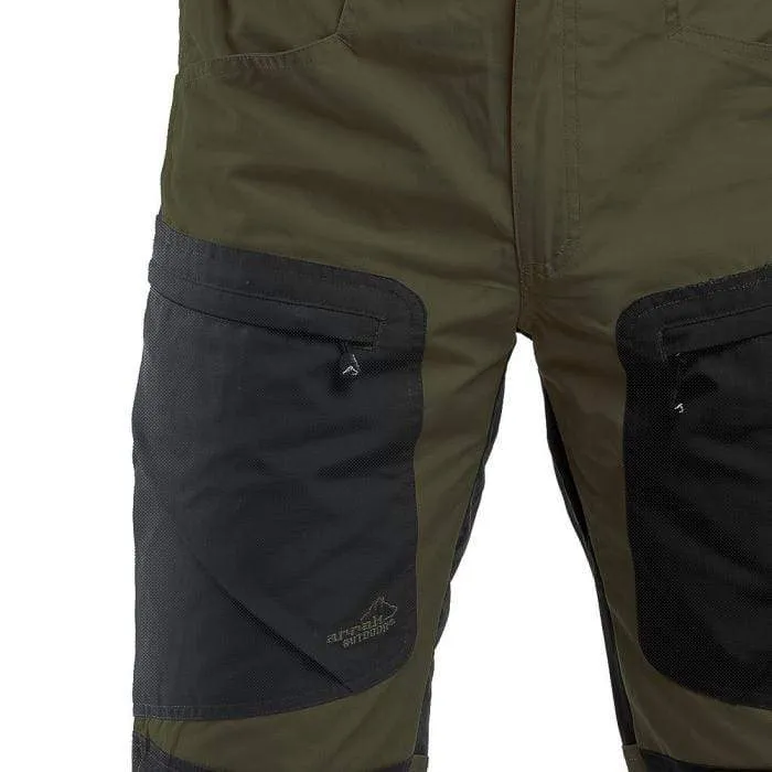 Active Stretch Pants Men's Olive Green (Regular)