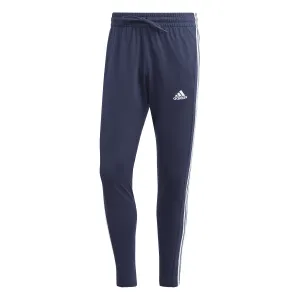 adidas Men's Essentials Single Jersey Tapered Open Hem 3-Stripes Pants