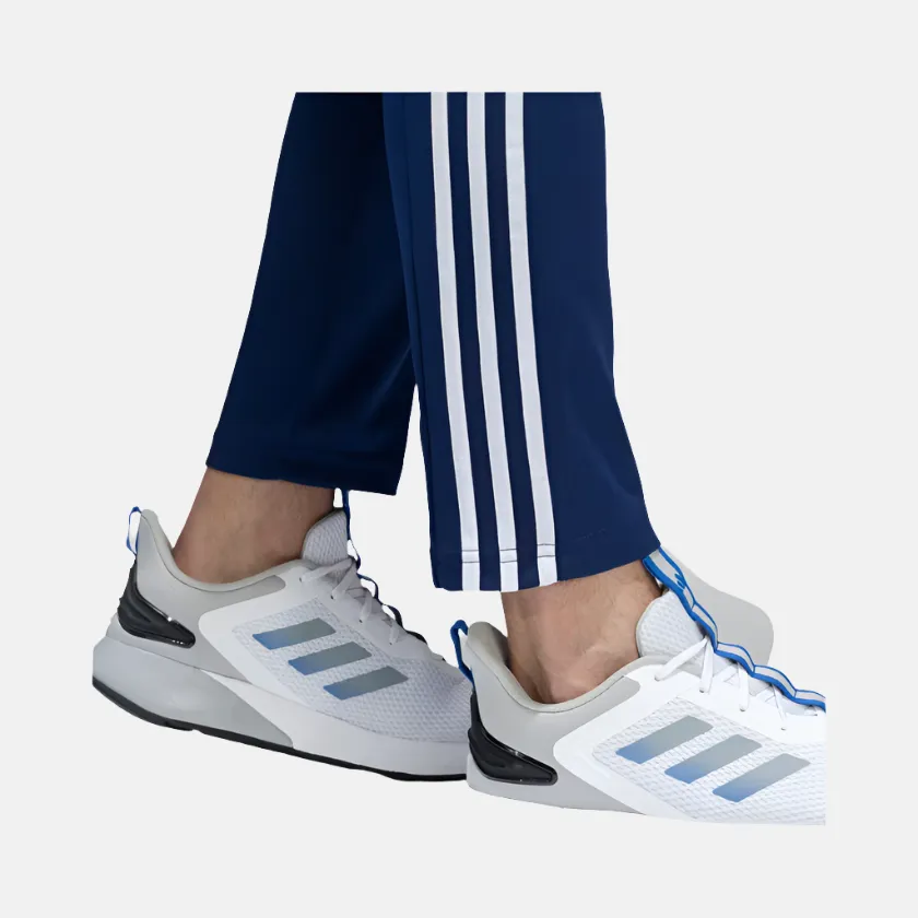 Adidas Training Essentials Base 3 Stripes Men's Training Pants -Dark Blue/White