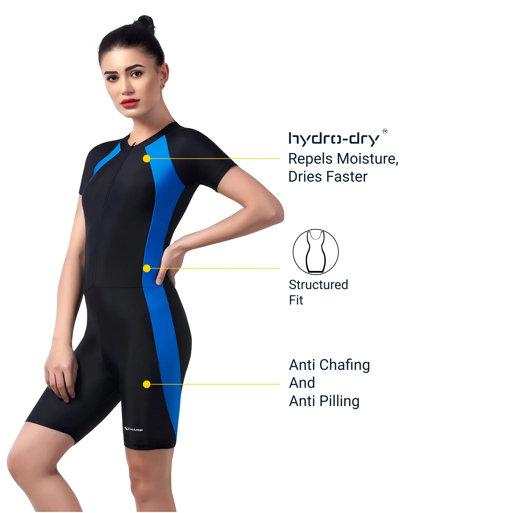 Align Women's SPORTS SUIT (Ideal for Skating, Swimming, Cycling and other fitness activities)