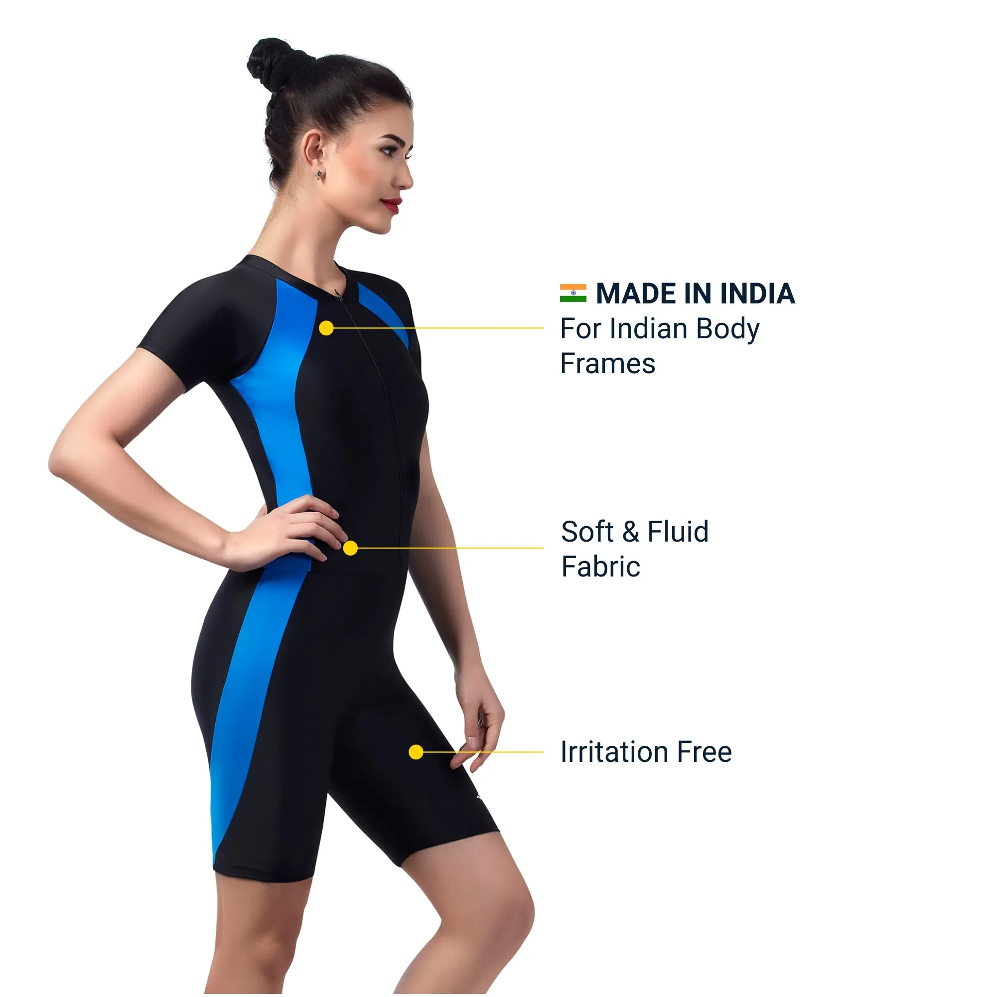 Align Women's SPORTS SUIT (Ideal for Skating, Swimming, Cycling and other fitness activities)