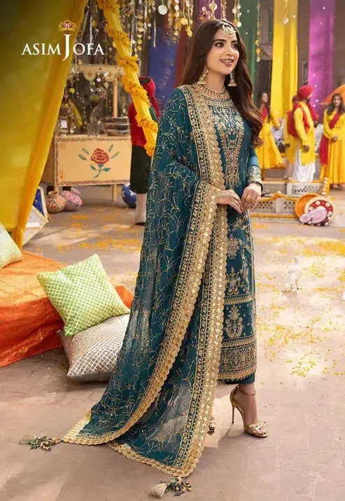 Asim Jofa Chiffon Suit