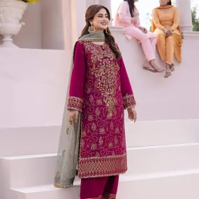 Asim Jofa Chiffon Suit