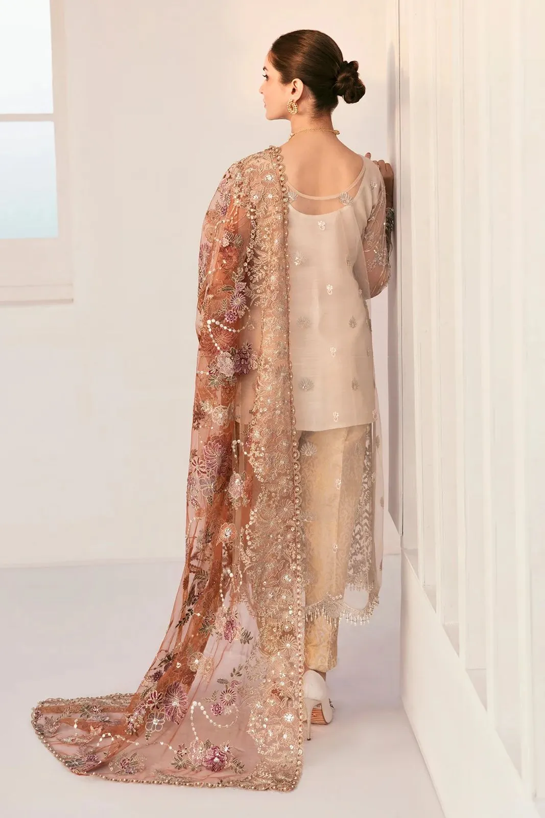 Baroque Chiffon Suit