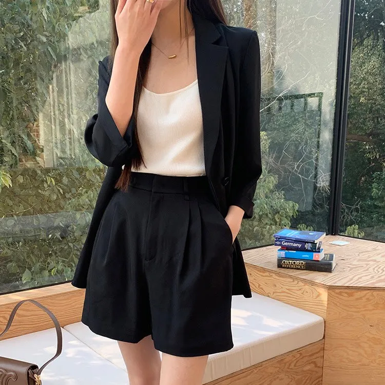 Blazer Shorts Suit