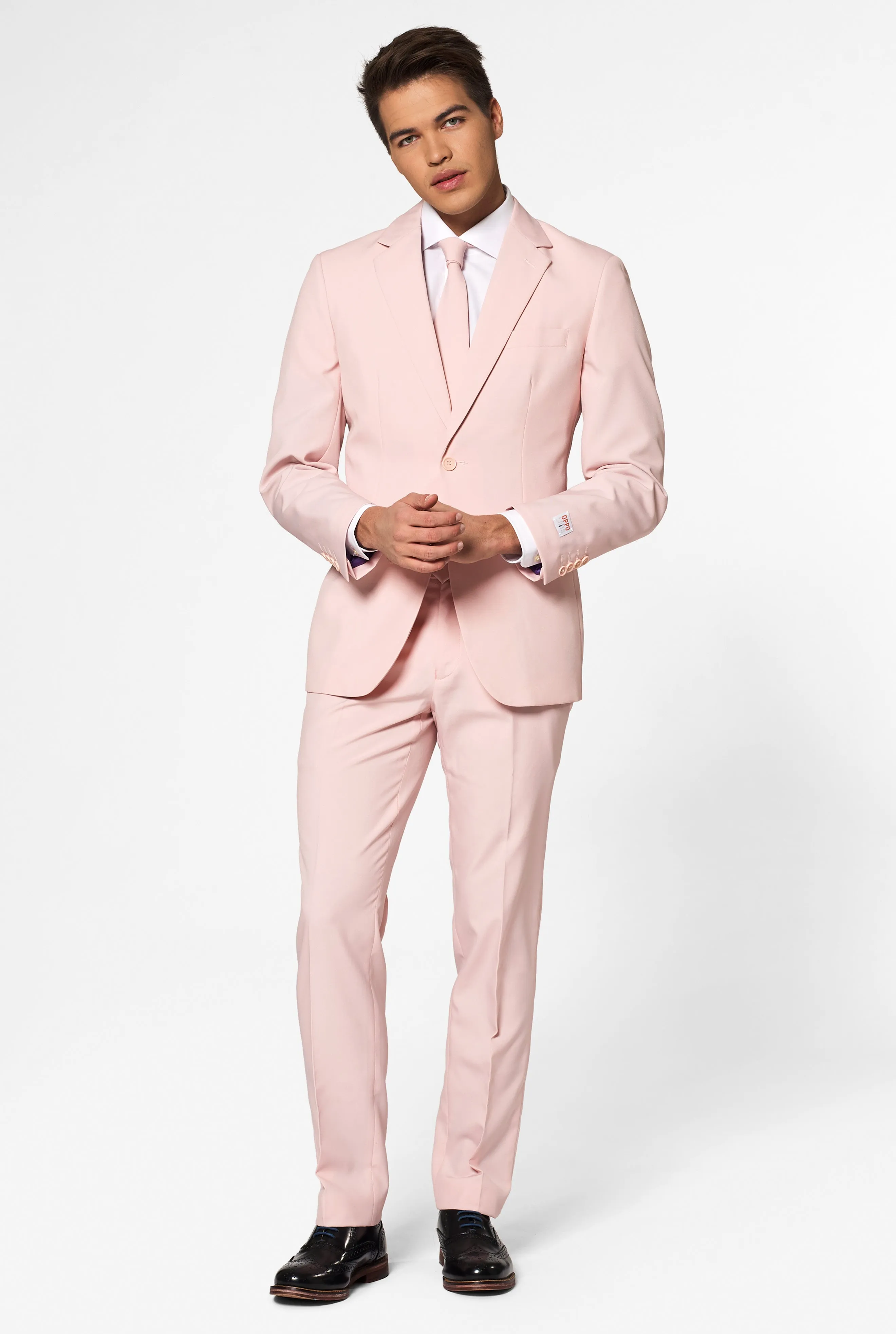 Blush Wedding Suit