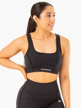 Enhance Seamless Sports Bra - Black