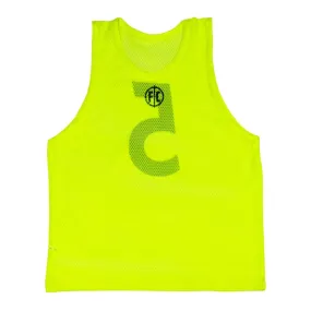 FC Mesh Numbered Training Bib Set - Youth (Yellow)