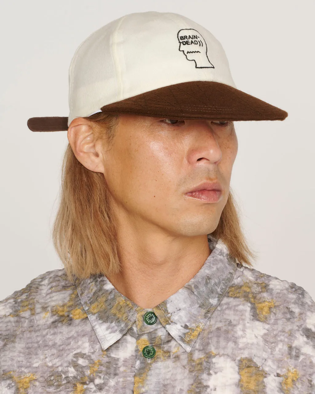 Flannel Spring Training Hat - Creme