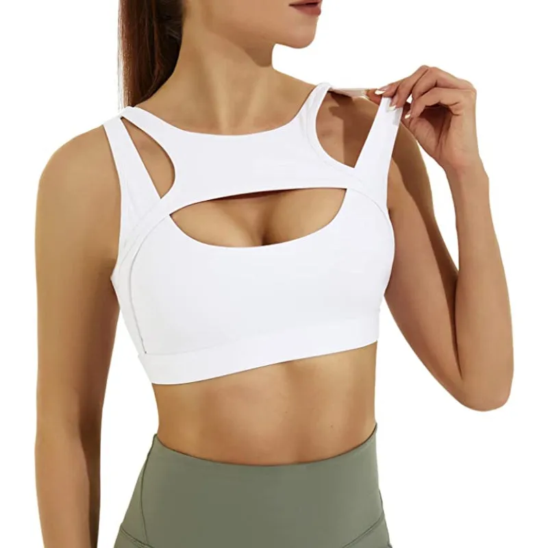 Gabriella Cutout Push Up Sports Bra