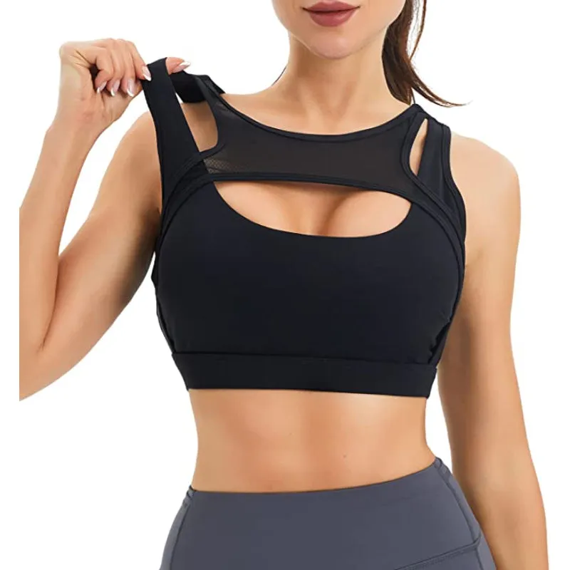 Gabriella Cutout Push Up Sports Bra