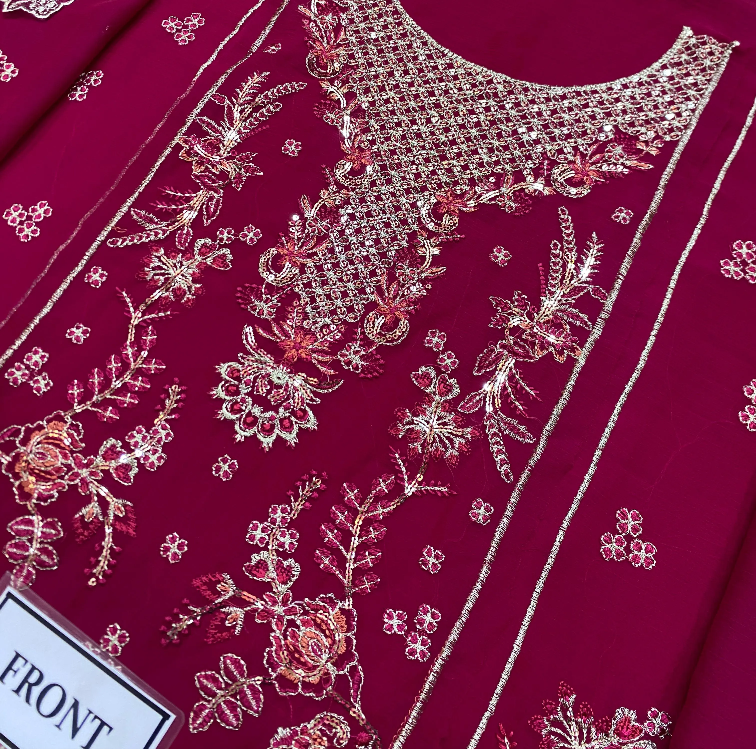 Gulaal Chiffon Suit