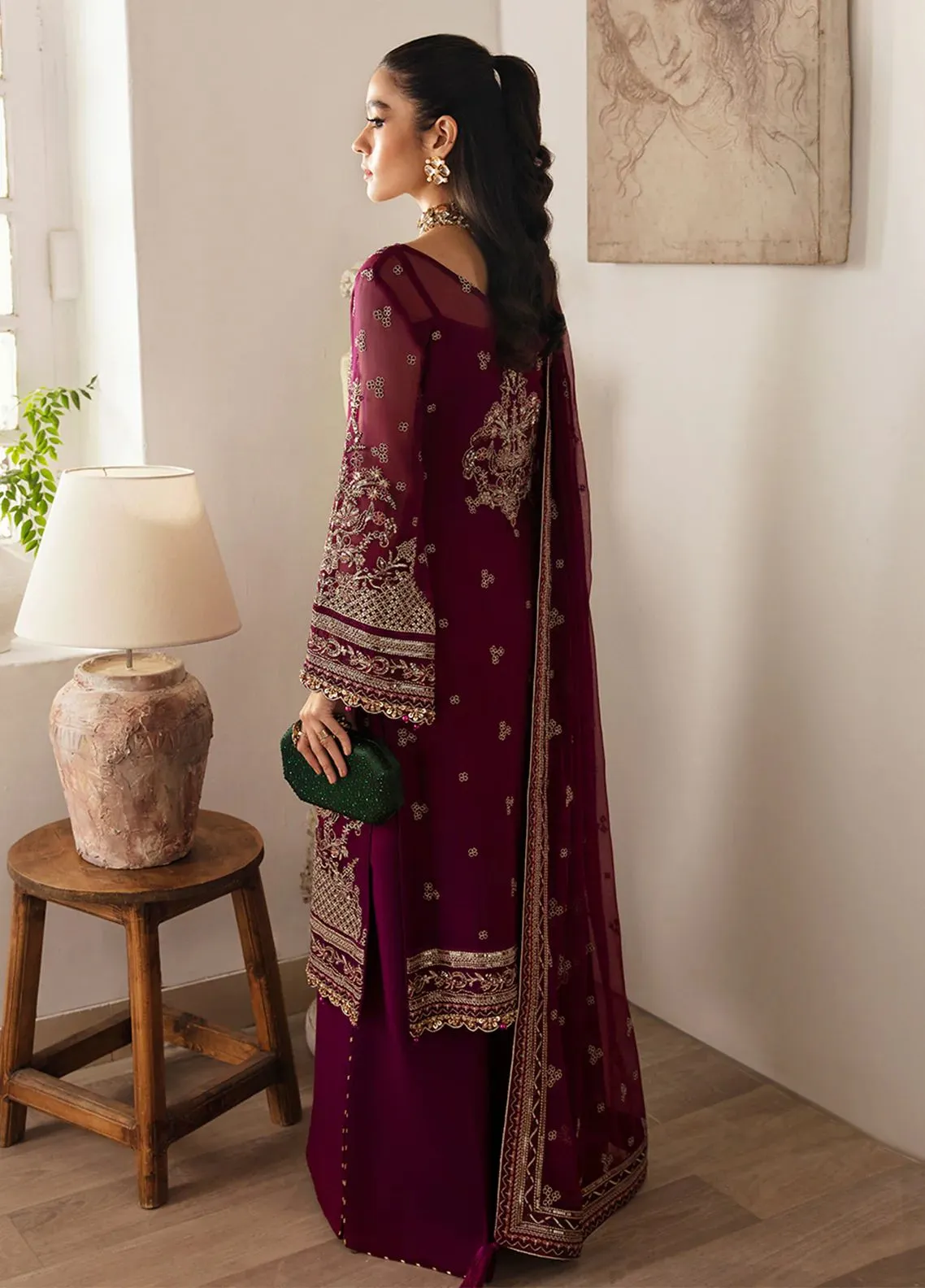 Gulaal Chiffon Suit