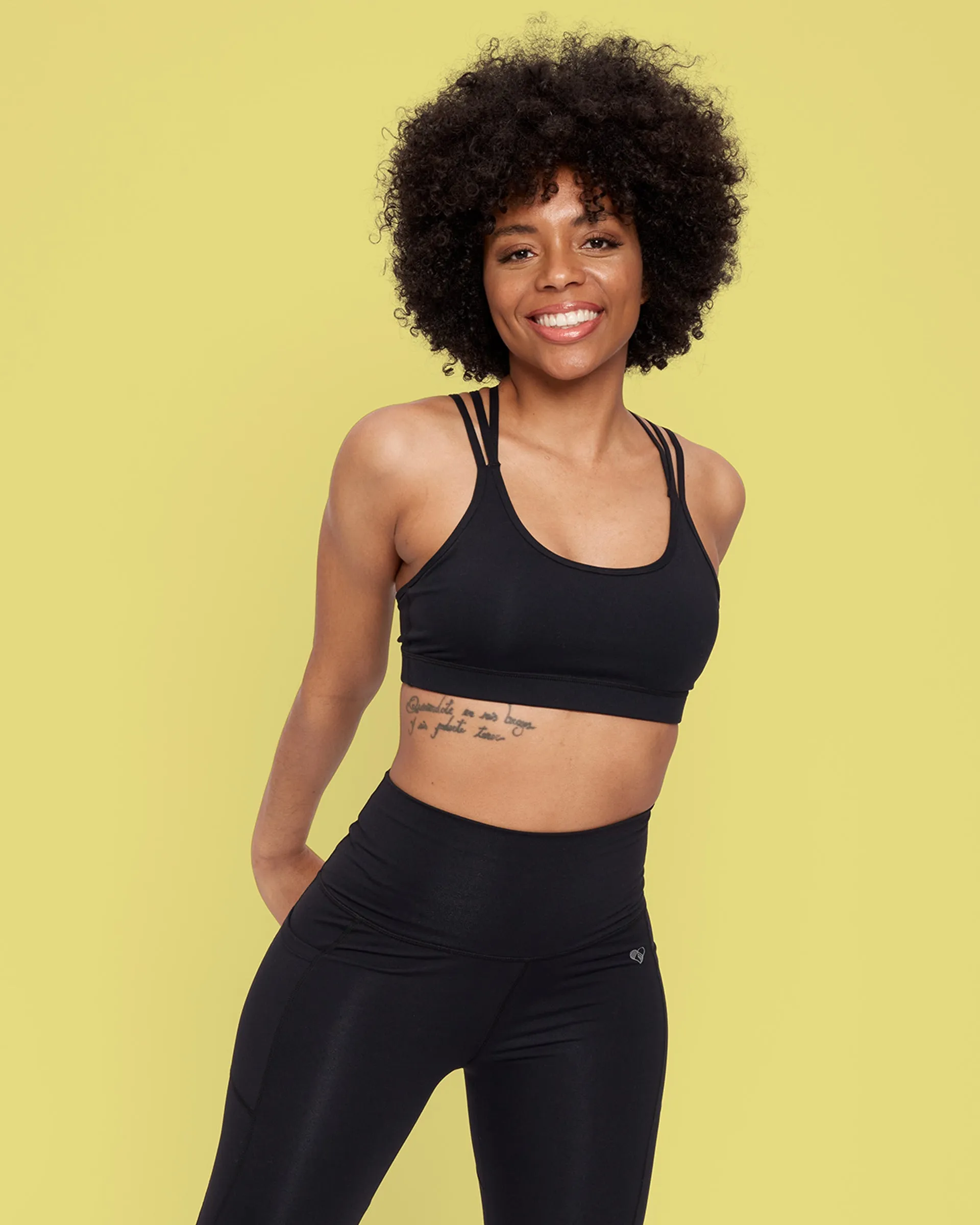 HERO Sports Bra Black