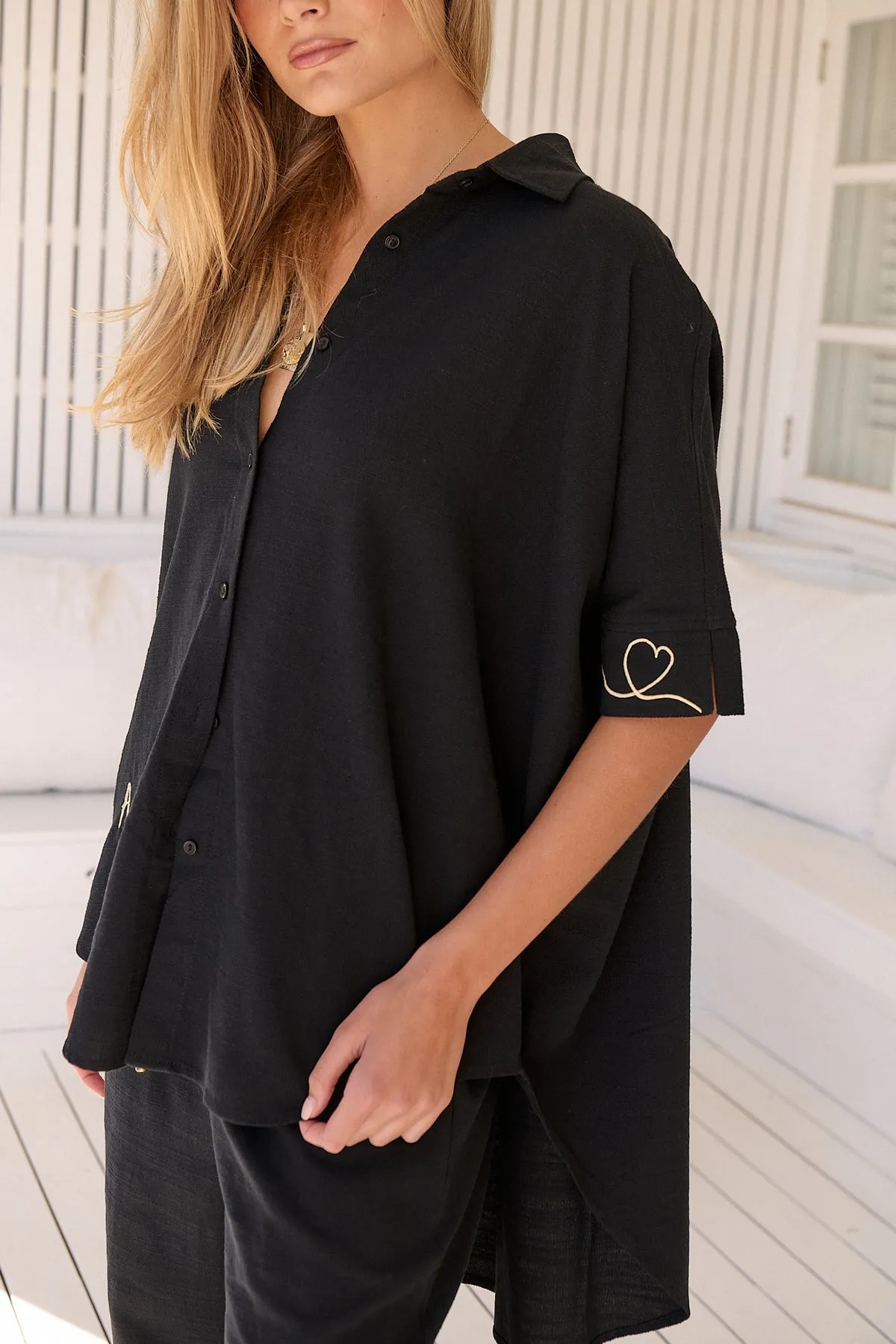 Jaase River Shirt Blouse - Love Is All Around Collection