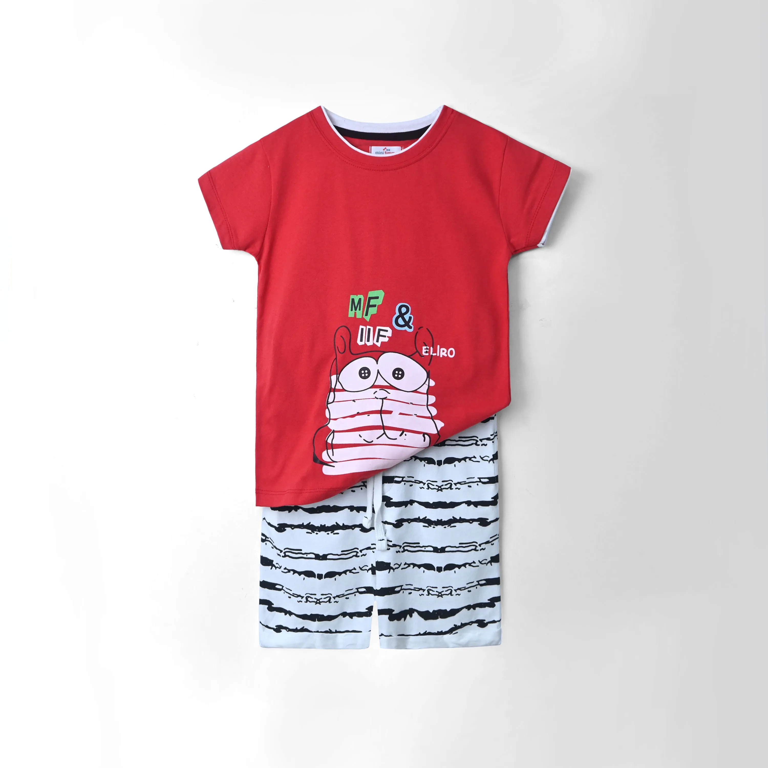 Kids Soft Cotton Printed Suit