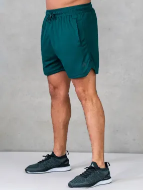 Legacy Mesh Training Shorts - Emerald