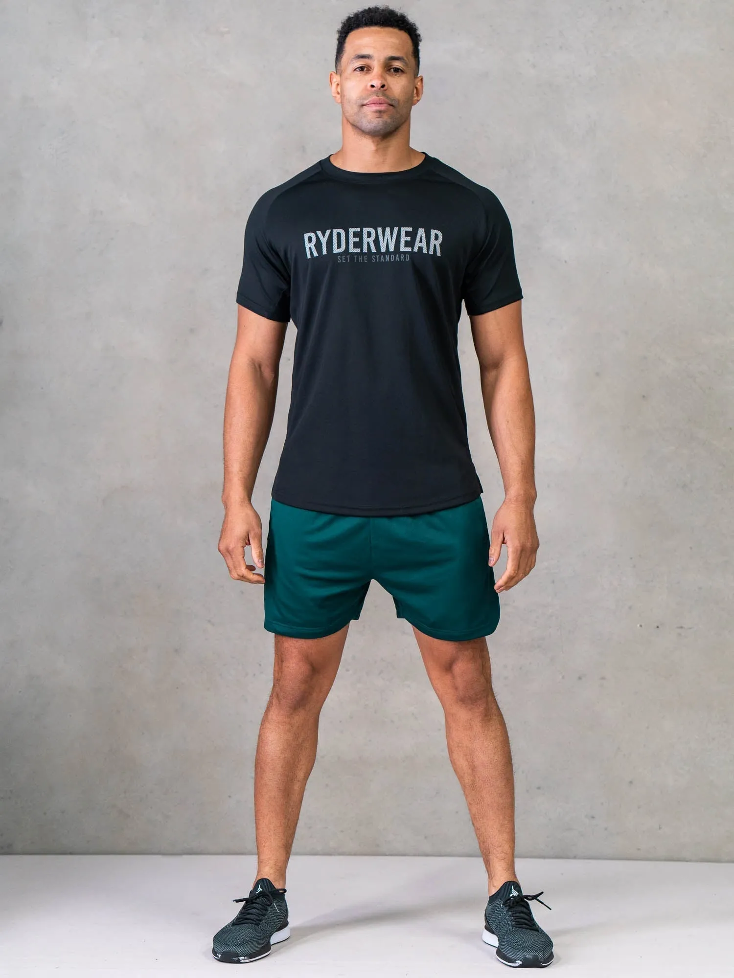 Legacy Mesh Training Shorts - Emerald