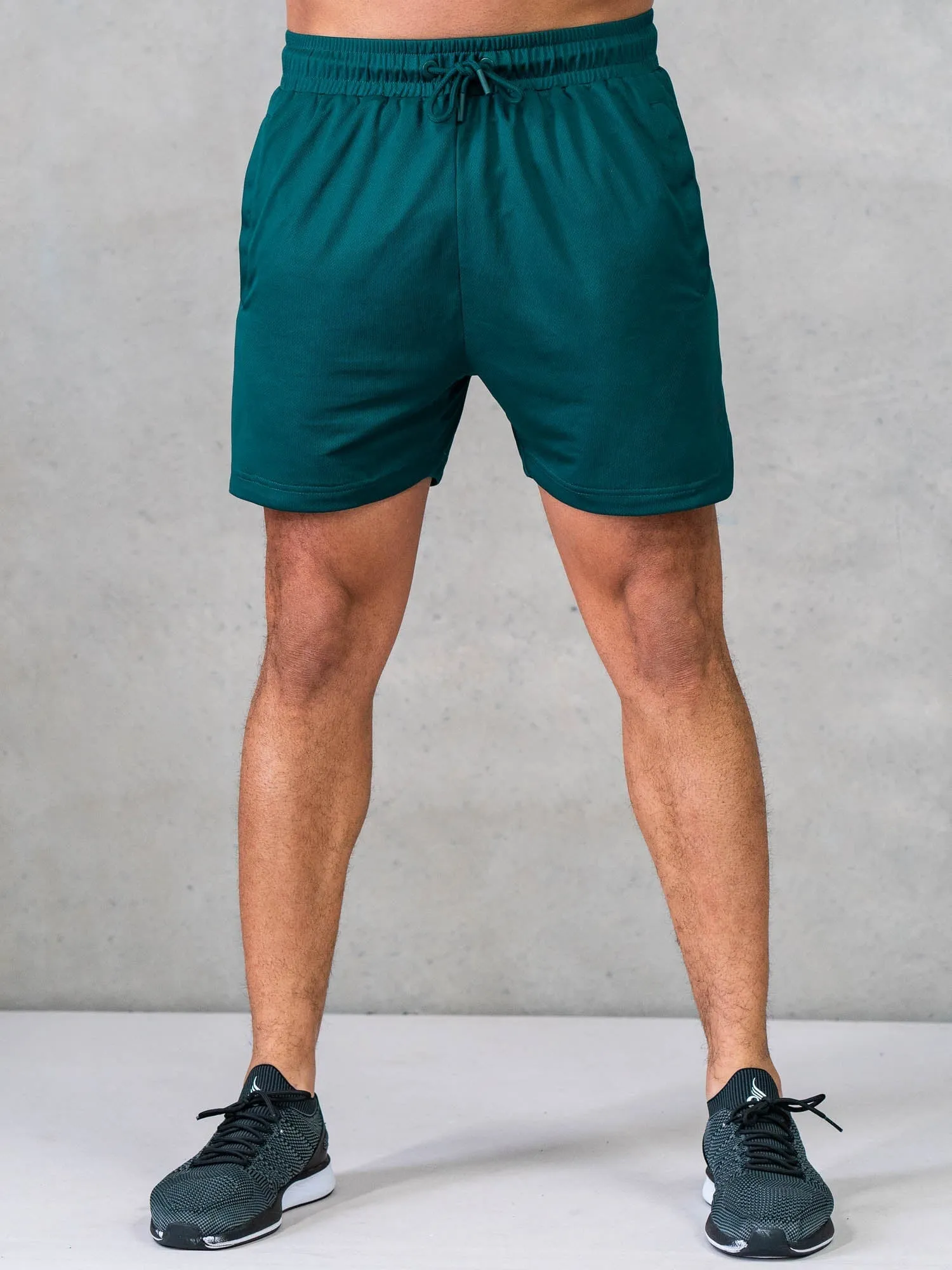 Legacy Mesh Training Shorts - Emerald