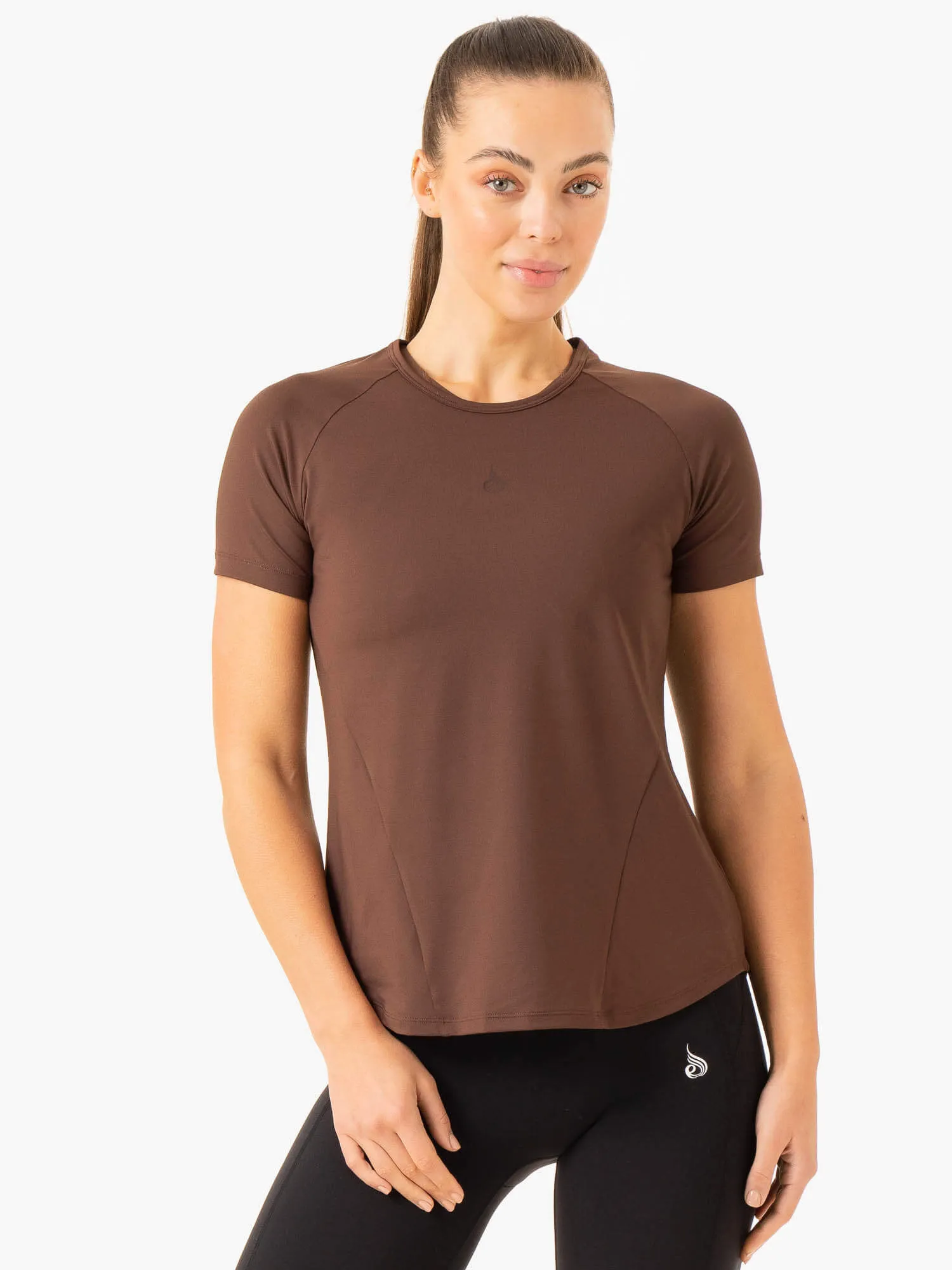 Level Up Training T-Shirt - Chocolate