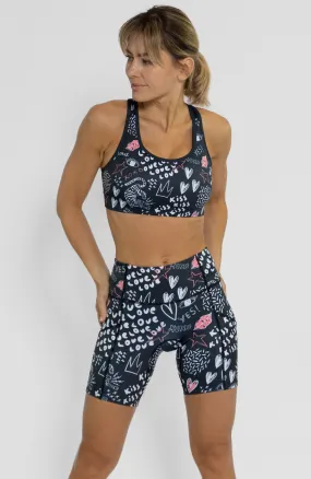 Love Bomb Pocket Sports Bra