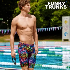 Mens Training Jammers - Rainbow Web