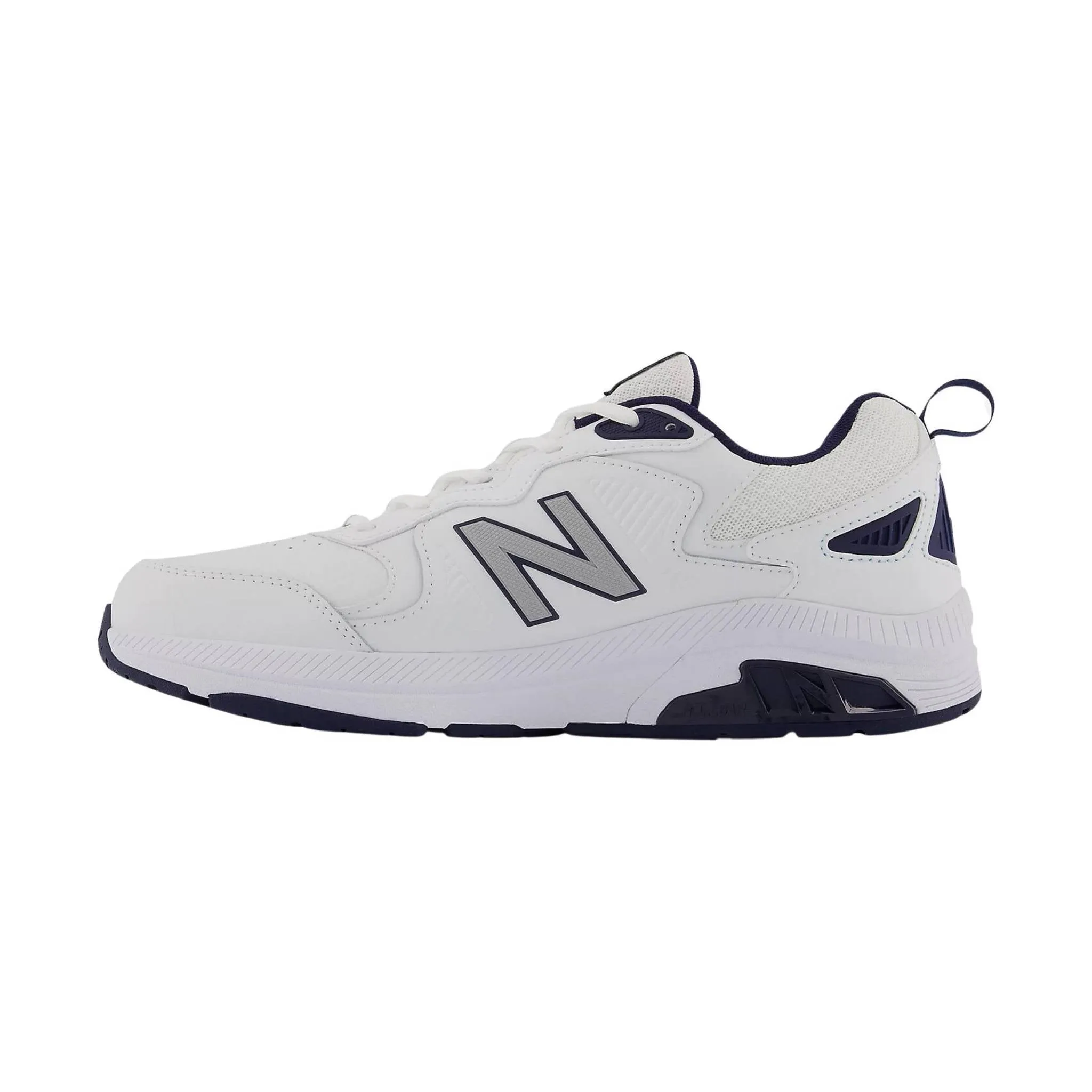 New Balance Men's 857V3 Training Shoes - White/Navy