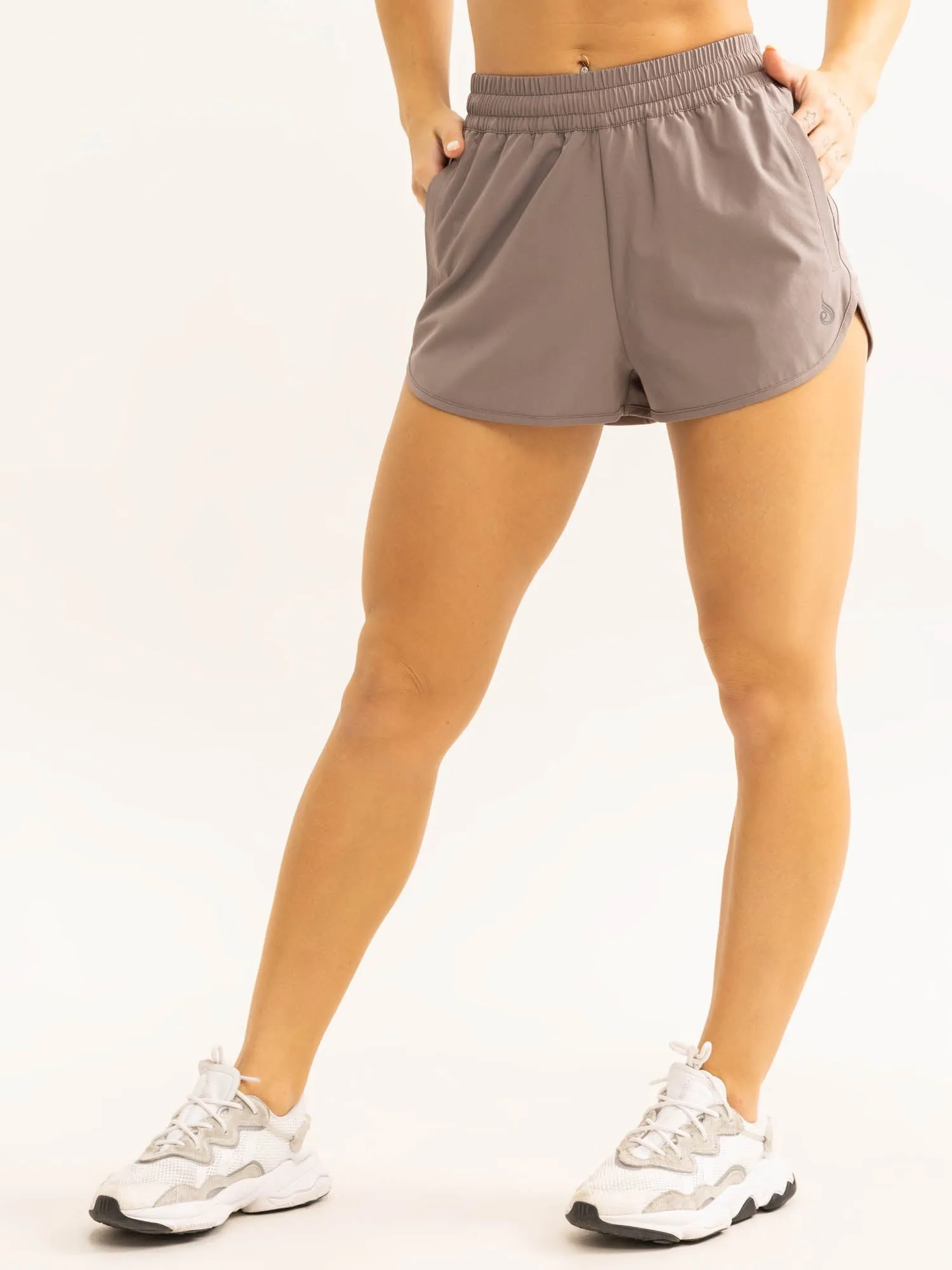 Persist Training Shorts - Taupe