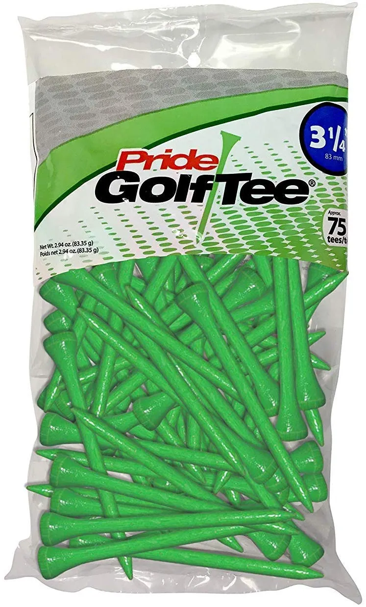 Pride Sports Wood Golf Tees 3.25