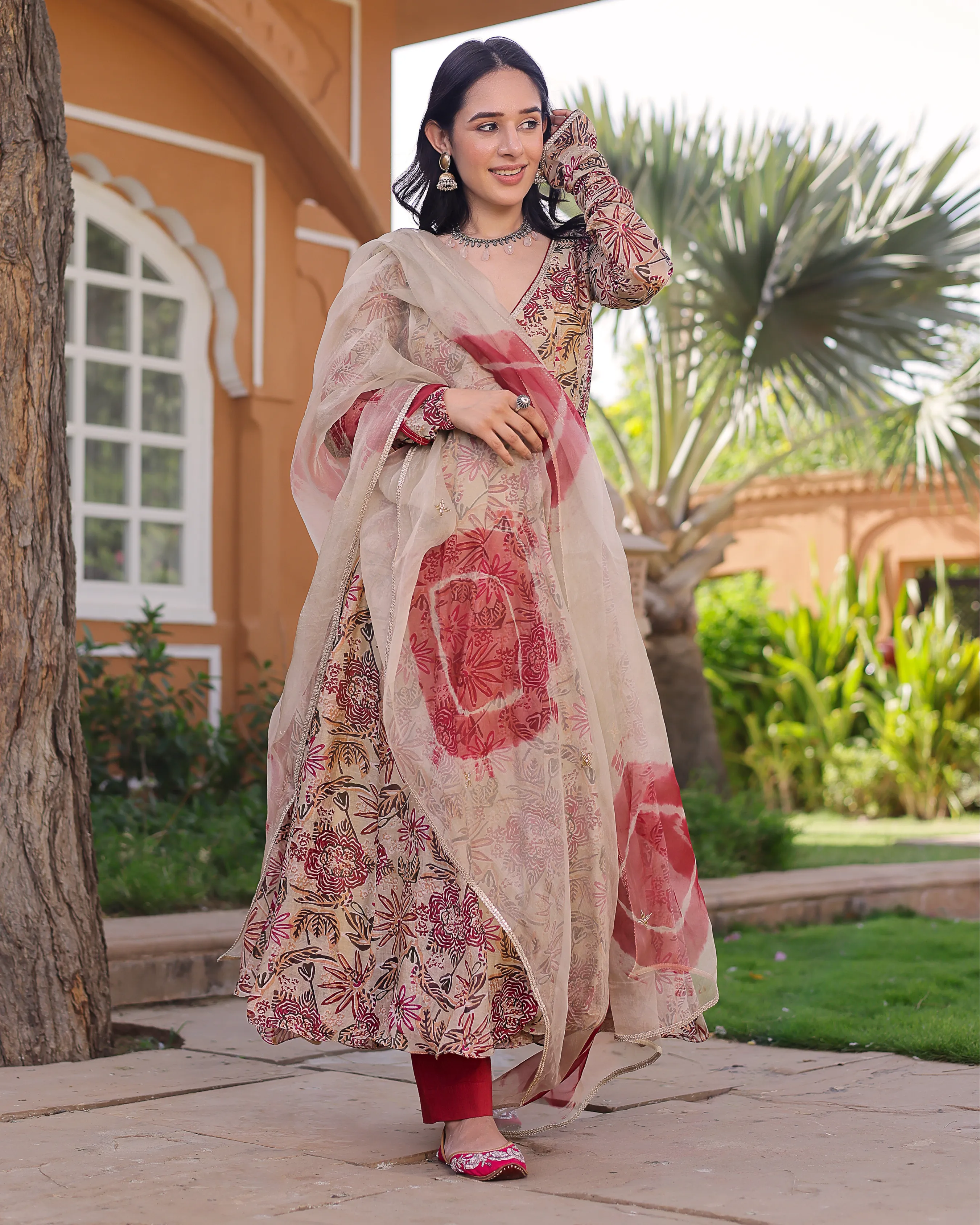 Revati Chanderi Suit Set