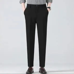 Slim Fit and Stretchable Pants (Black) 9030/9032