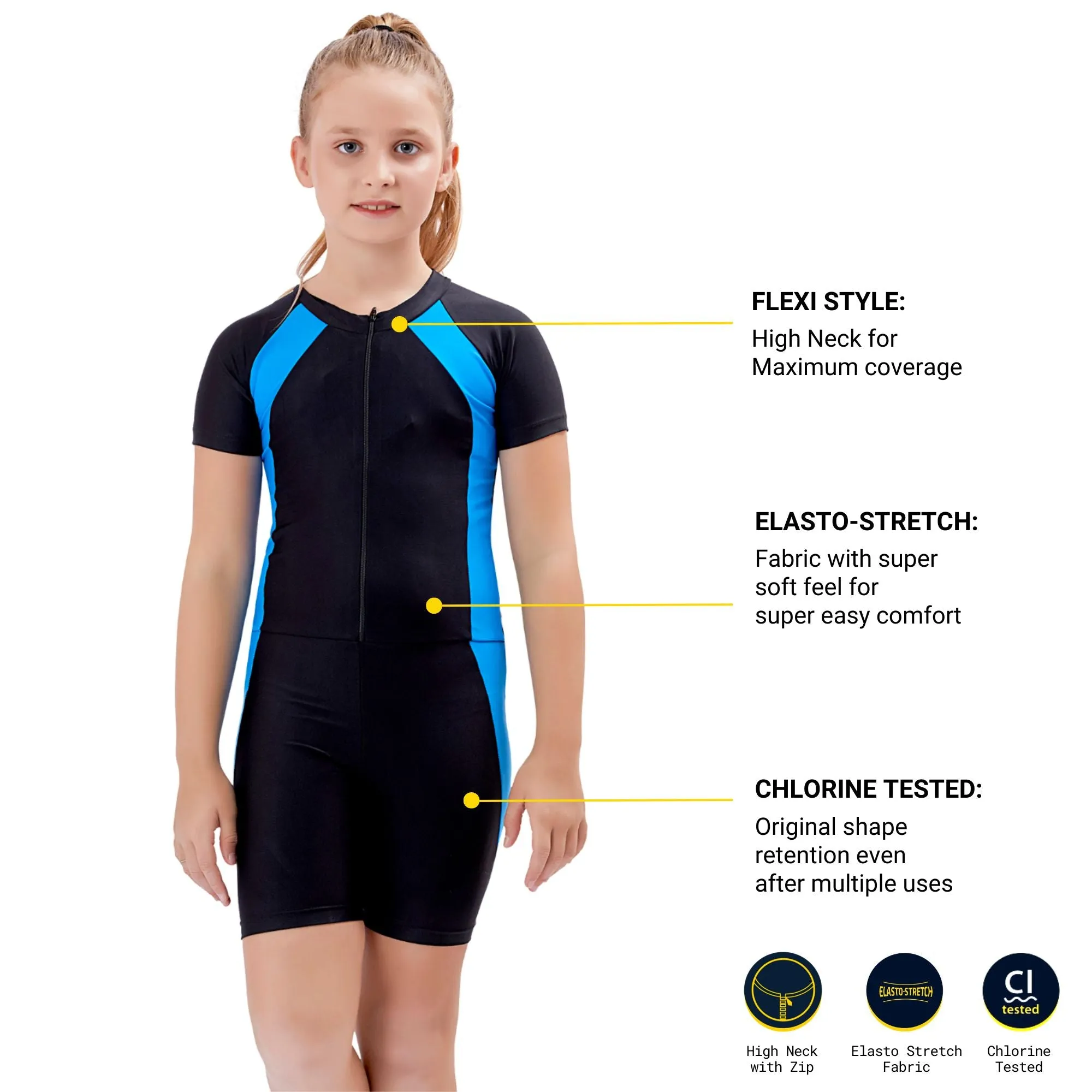 The Boost Unisex Kids SPORTS SUIT (Quick Dry and Anti Chafing)