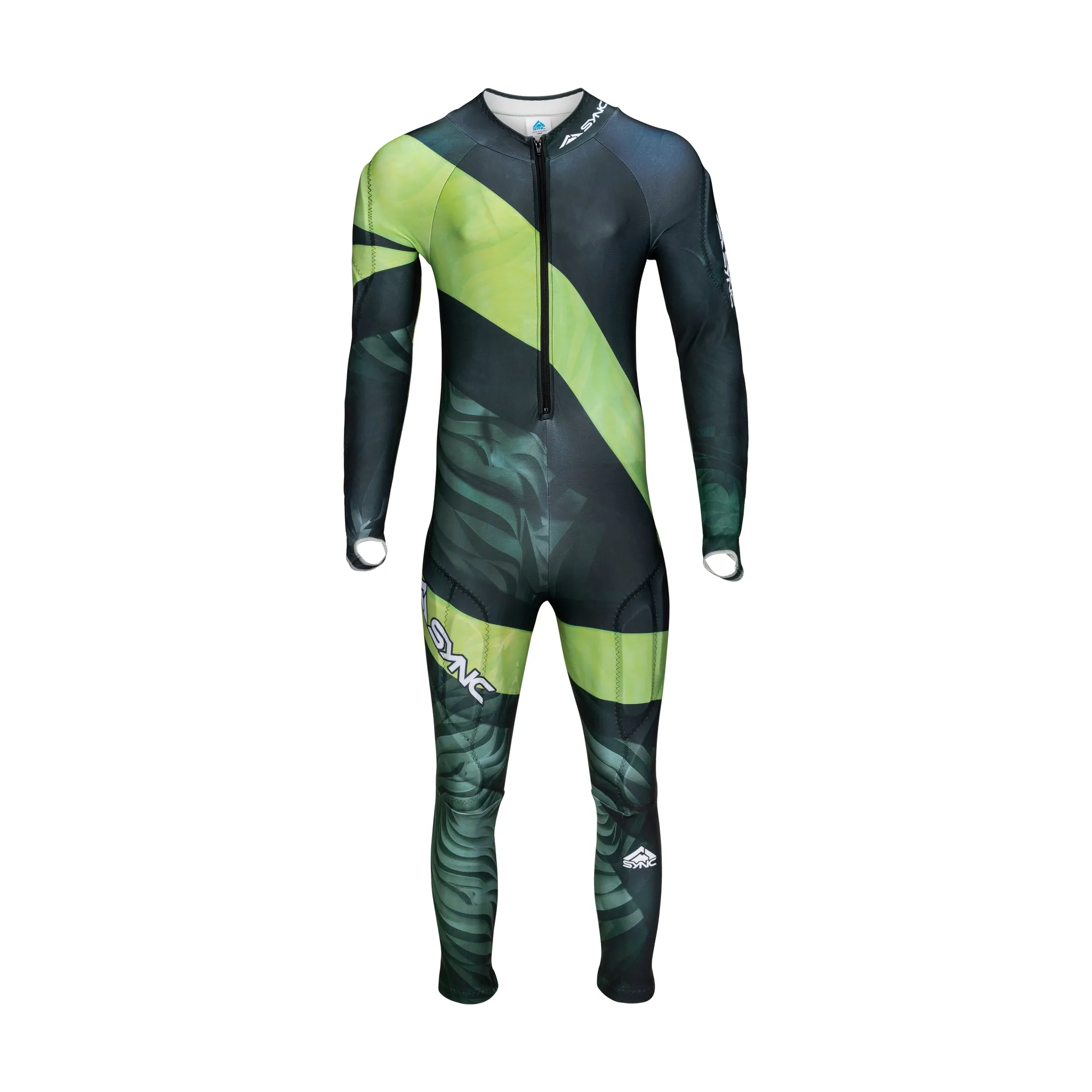 Adult Green Tiger Race Suit