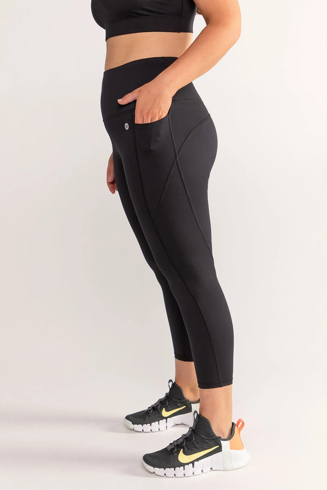 Training Pocket 7/8 Length Tight - Black