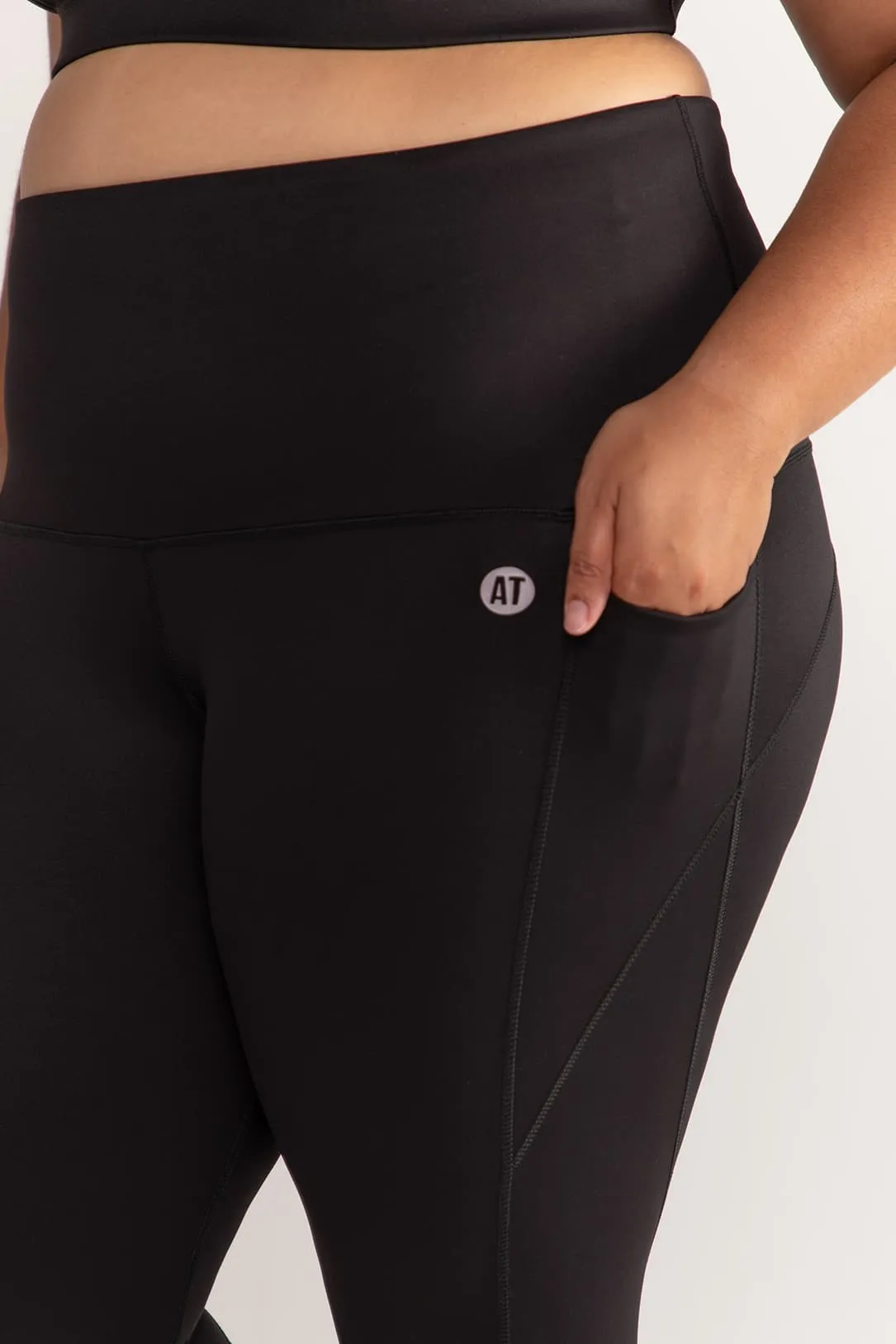 Training Pocket 7/8 Length Tight - Black