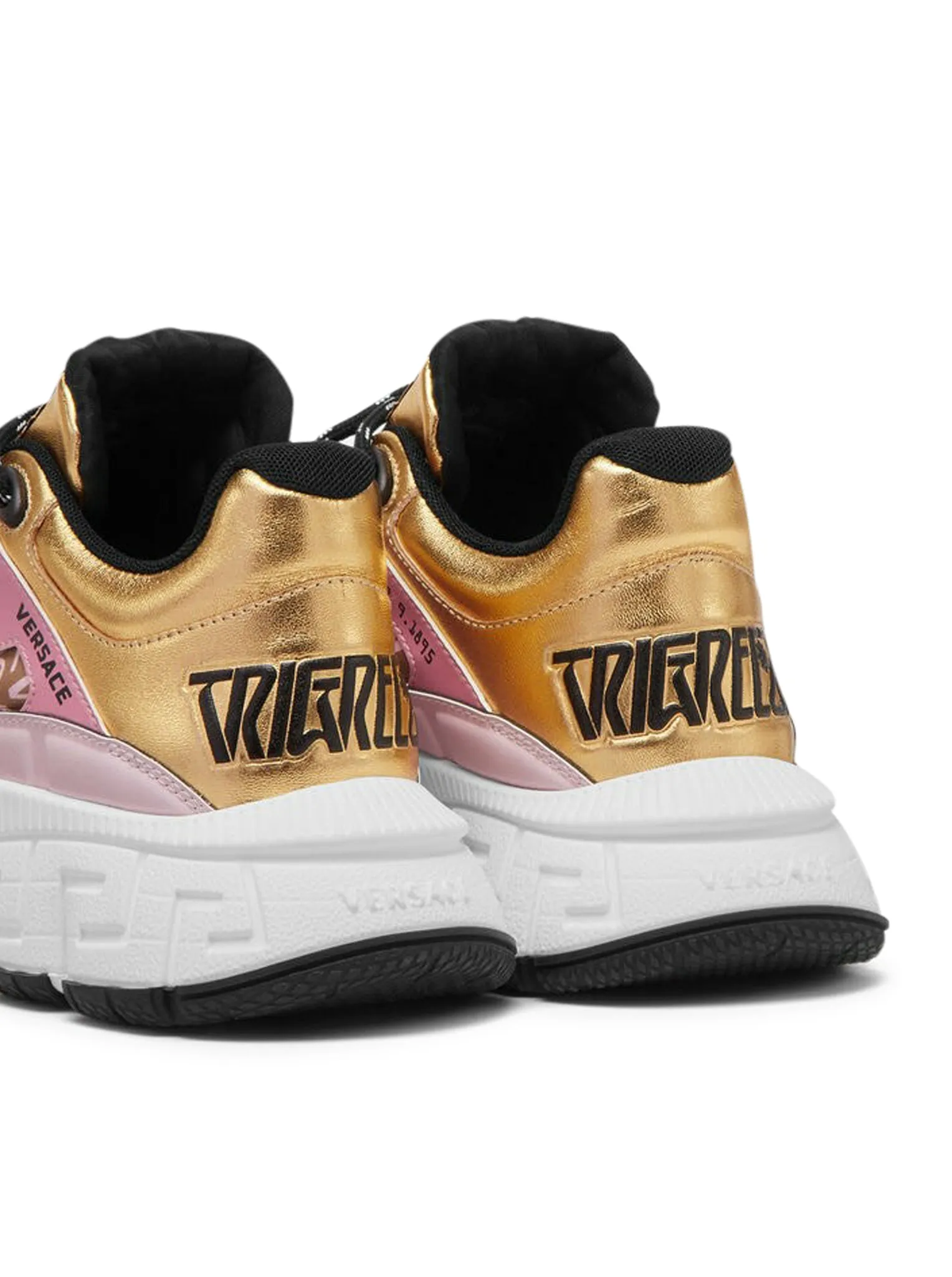 Sure, to optimize the title of the TRIGRECA SNEAKERS for an e-commerce platform, it helps to include key details such as brand, style, and any specific features or benefits. Heres a suggestion:

Versace TRIGRECA Sneakers - Trendy Mens Fashion Shoes with Durable Sole and Breathable Design