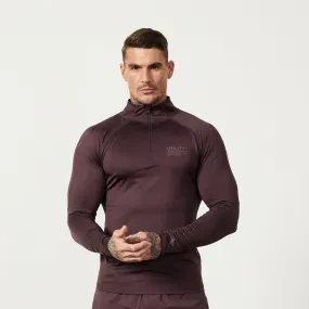 Vanquish Utility Plum 1/4 Zip Training Top