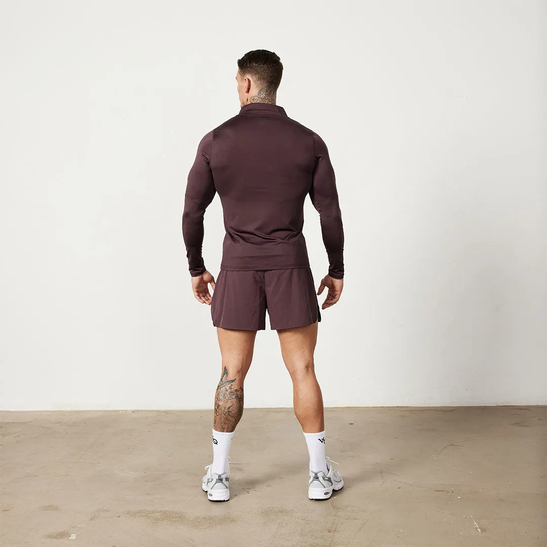 Vanquish Utility Plum 1/4 Zip Training Top