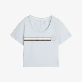 WMN'S X LEMLEM TRAINING TEE 'BLUE'