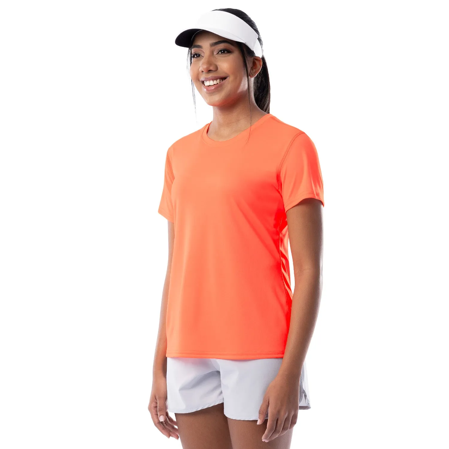 Women's Orange Training T-Shirt